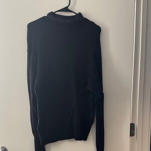 Wilfred Black Turtleneck Sweater